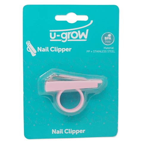 Buy U-grow Nail Clipper Grooming kit Combo for Baby (Pink, Red, Blue ...