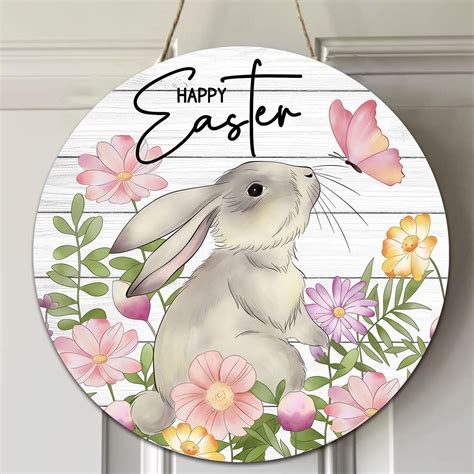 Amazon.com: Easter Door Decorations Easter Wall Decor Easter Wreaths ...