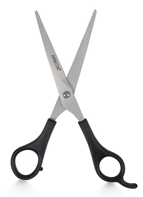 Ankita Scissors For Cutting Hair, Trimming bread and moustache|17 cm ...