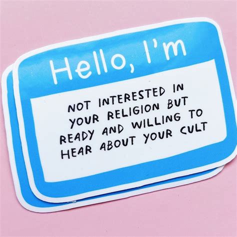Image result for Hello I AM Sign