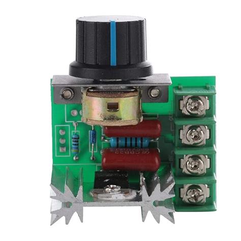 Motor Speeds Controller, AC 220V 2000W Thyristor Motor Speeds Control ...