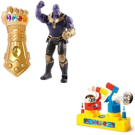 Buy CSTE INTERNATIONAL Caaju Combo of Hammering Game and Thanos Toy ...