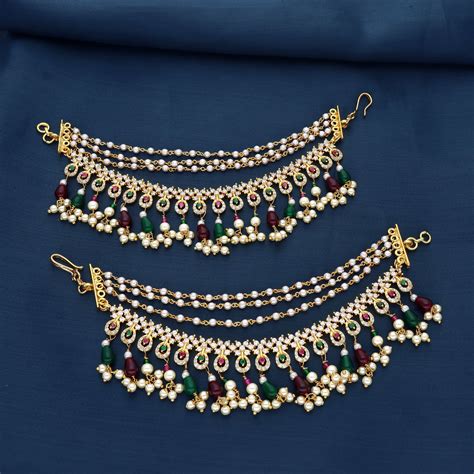 Zirconia Chempaswara – Violet & Purple Designer Fashion Jewellery