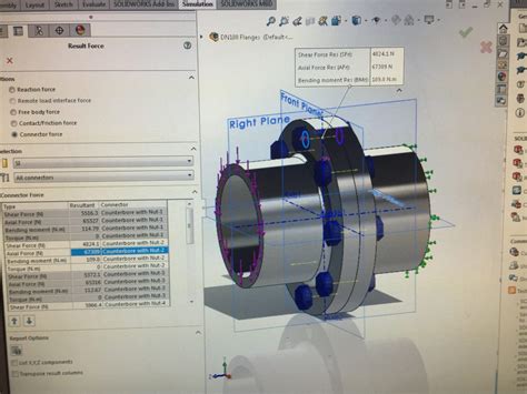 Image result for Bolt Simulation SolidWorks