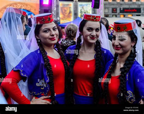 Armenians traditional dancers in Yerevan Stock Photo - Alamy