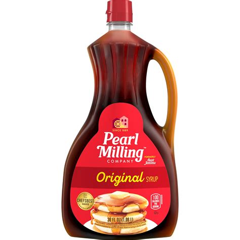 Pearl Milling Company Original Syrup, Pancake Syrup, 36 fl oz Bottle ...