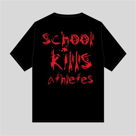 School Kills Athletes Oversized T-shirt – Rep God