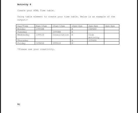Image result for Creating Time Table Using PHP and MySQL