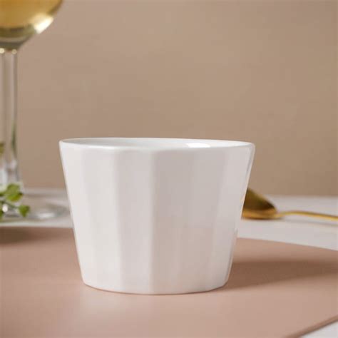 Serena Pearly White Ceramic Dip Bowl 150 ml Online - Premium Dip Bowl ...