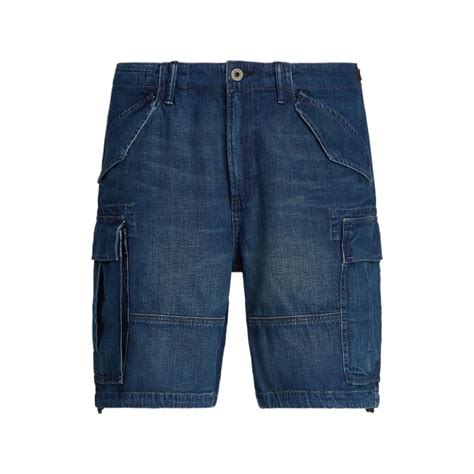 Classic Fit Denim Cargo Short for Men | Ralph Lauren® IN