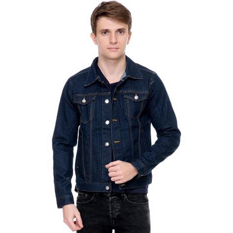 KOTTY Men's Jacket Blue : Amazon.in: Clothing & Accessories