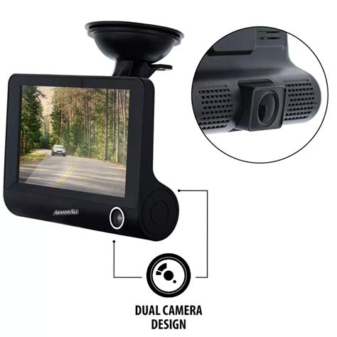 Premium HD Dual Dashboard Camera with Armor All India | Ubuy