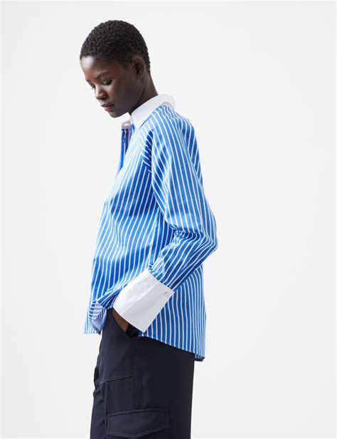 Pure Cotton Striped Collared Shirt | French Connection | M&S