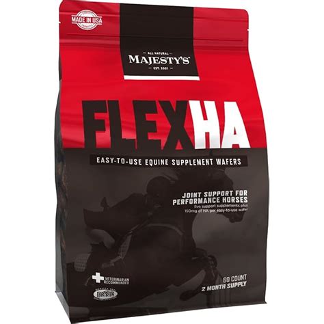 Buy Majesty's Flex HA Wafers - Superior Performance Horse/Equine Joint ...