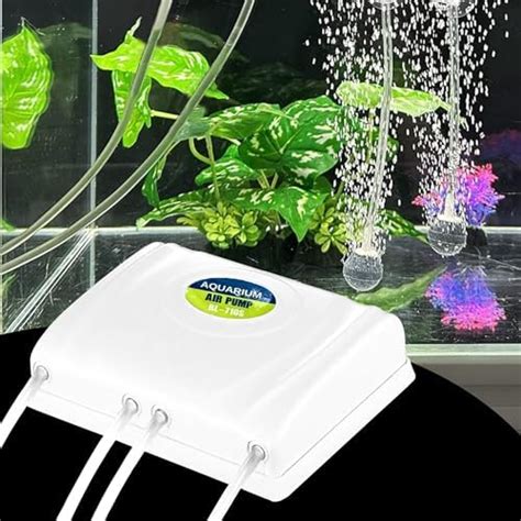 Buraq 4 Way Aquarium Air Pump, Increase Oxygen Level & Improve Aquarium ...
