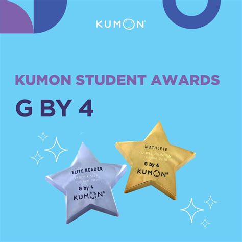 Kumon North America | The Kumon G by 4 Award is presented to a student ...