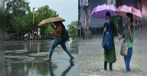 imd rainfall alert 1 July delhi UP Bihar MP Rajasthan weather update ...