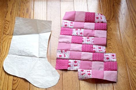 Image result for DIY Patchwork Christmas Stocking Pattern Free