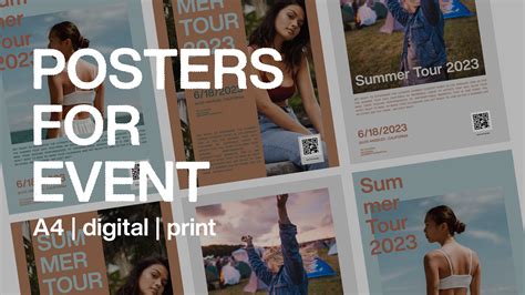 Posters for Event - A4 - Digital - Print | Figma
