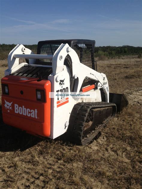 Bobcat T190 Skid Steer Track Loader Multi Terrian Loader Kubota Diesel