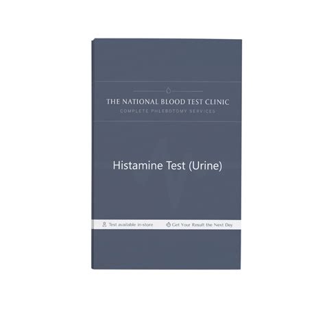 Histamine Test (Urine) – The National Blood Test Clinic
