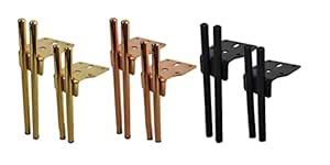 Metal Furniture Legs Furniture Foot Double Tube Table Legs with Floor ...