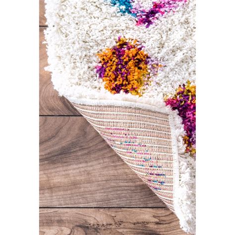 nuLOOM 8 X 10 (ft) Pink Indoor Trellis Bohemian/Eclectic Area Rug in ...
