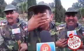Video Of BSF Jawan Breaking Down Over Land Grab Case Falsely Linked To ...