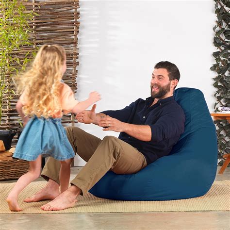 Buy Bean Bag Bazaar Recliner Gaming Bean Bag Chair, Teal Green, Large ...