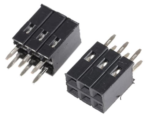 RS PRO | RS PRO Straight Through Hole Mount PCB Socket, 3-Contact, 1 ...