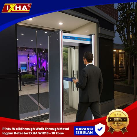 Pintu Walkthrough Walk through Metal logam Detector IXHA WIX18 - IXHA ...