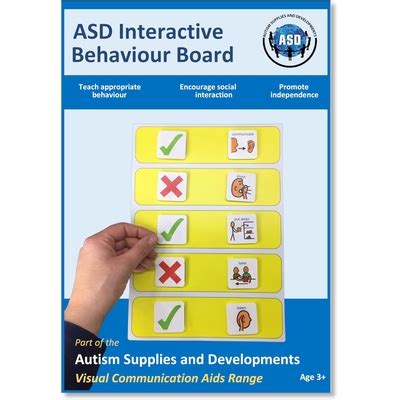Autism Supplies and Developments Visual Interactive Behaviour Board ...