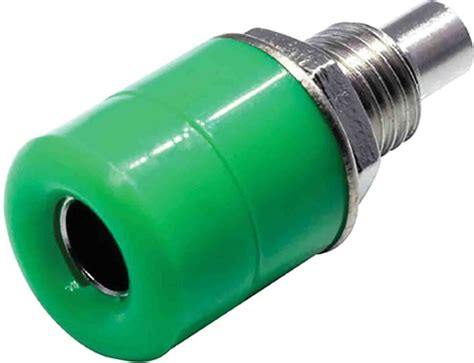RS PRO | RS PRO Green Female Banana Socket, 4 mm Connector, Solder ...