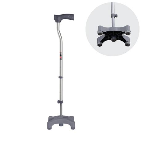 Vissco 0909 Avanti L Shape Quadripod Walking Stick – MEDIN