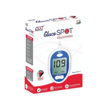 Point Of Care Glucose Monitor With 25 Strips (PGS-10 ) – MedineedsIndia