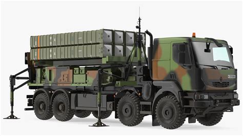 3D SAMP T Medium Range Air Defense Missile System | 3D Molier International