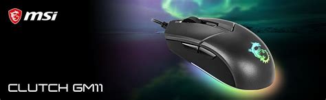 Amazon.in: Buy MSI Clutch GM11 5000 Adjustable DPI Optical Wired Gaming ...