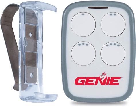 Buy GenieOverhead Doors 4 Button Universal Remote Control for Garage ...