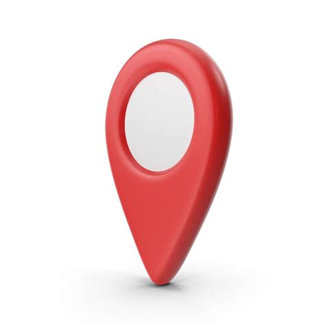 3d rendering realistic location red map pin gps pointer markers gps ...