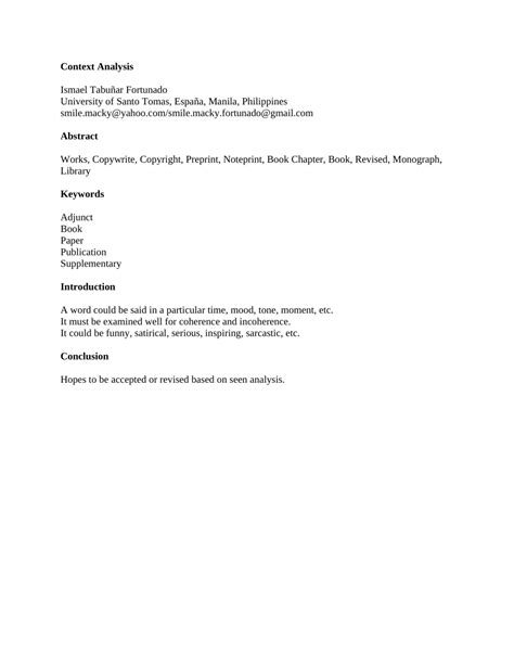 Image result for Context Analysis