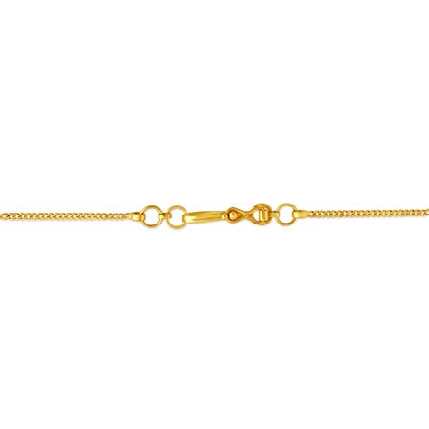 Charming Chain with Un-cut Diamonds