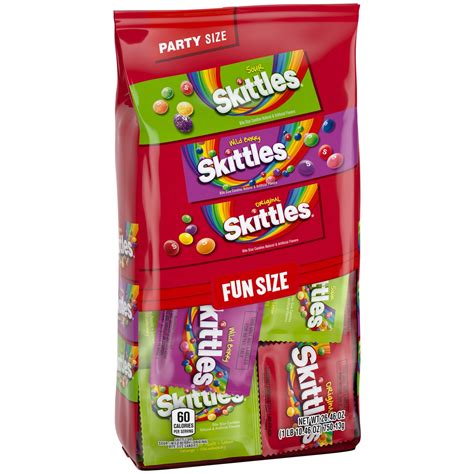 Skittles Original Assorted Bulk Candy Variety Pack Wild Berry Sour ...