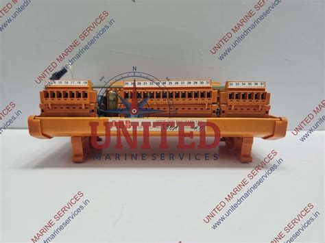 ABB SYNPOL D CMA 132 GENERATOR RELAY TERMINAL MODULE 3DDE 300 412 ...