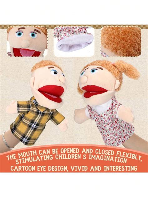 1-Piece Family Puppet 12 Inch Grandparents, Parents, Brothers And ...