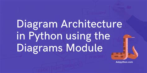 Diagram Architecture using the diagrams module in Python - AskPython
