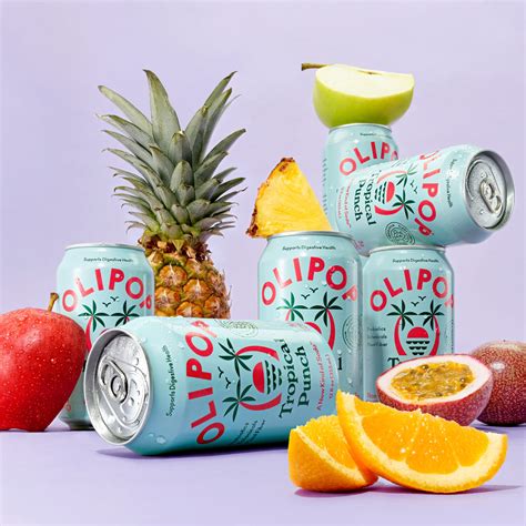 OLIPOP Tropical Punch Stylized Hero - Rich Begany Photography
