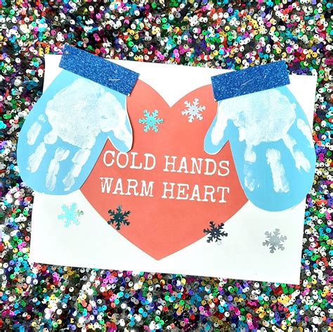 Cold Hands, Warm Heart Handprint Craft | Winter crafts for kids ...