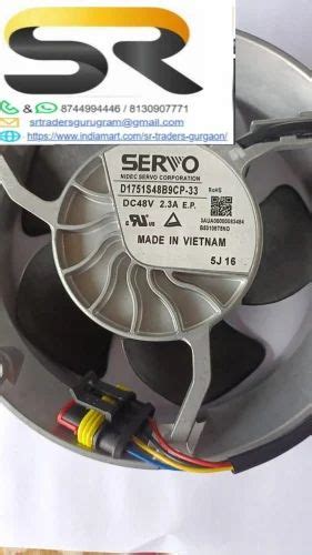 Servo - D1751S48B9CP-34 SERVO NIDEC DC COOLING FAN Wholesaler from Gurgaon