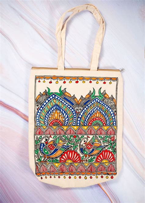 Madhubani Tote Bags & Sling Bags | Truly Tribal