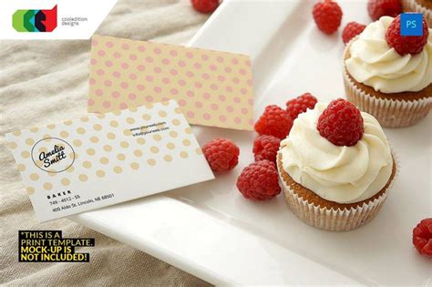 Business Cards for Bakery 的图像结果